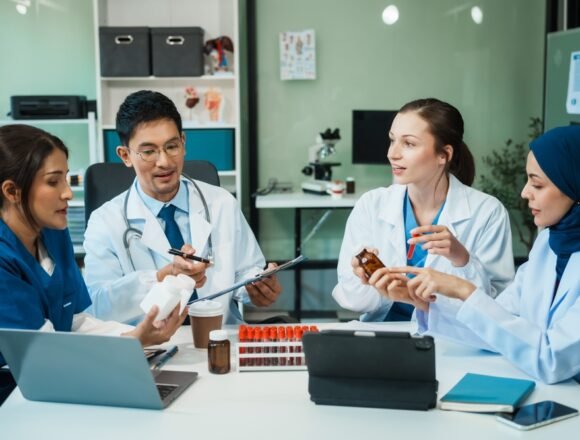 A,Diverse,Group,Of,Healthcare,Professionals,,Including,Doctors,,Nurses,,And HR for Hospitals: Strategies for Building a High-Performance Team