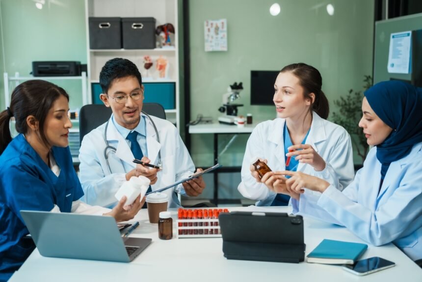 A,Diverse,Group,Of,Healthcare,Professionals,,Including,Doctors,,Nurses,,And HR for Hospitals: Strategies for Building a High-Performance Team